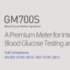 GS700S Blood Glucose Meter